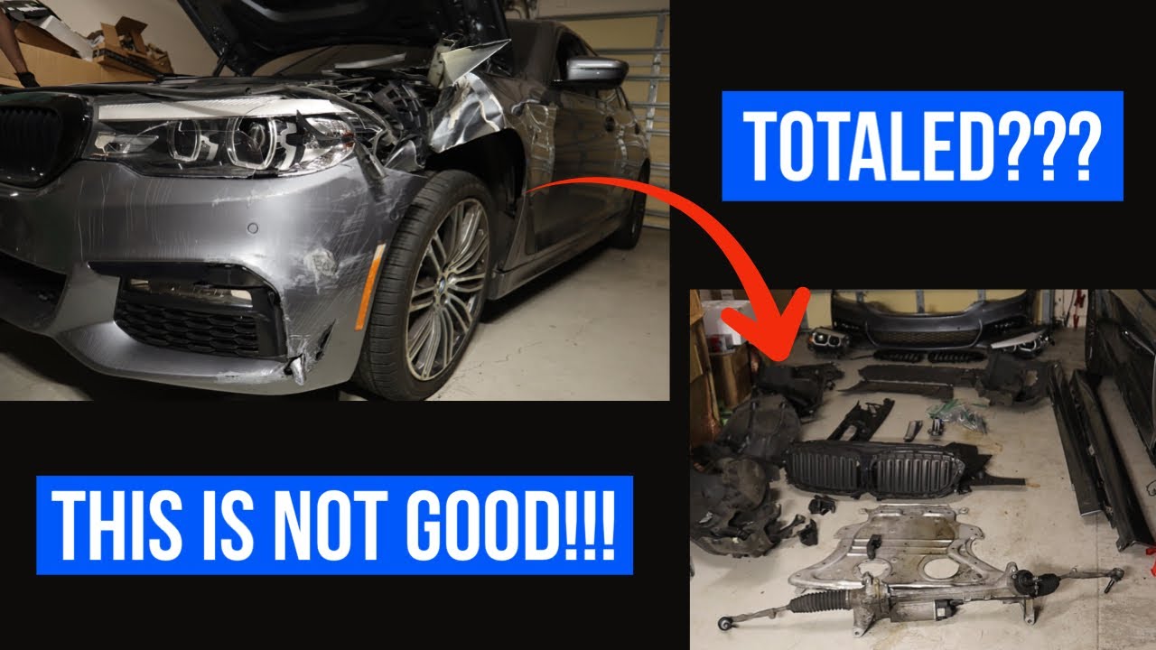 BMW G30/F90 FRONT END REBUILD | Project NY Part 1