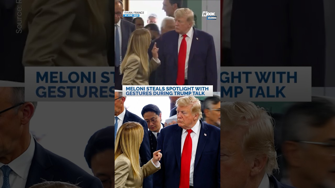 Meloni schooling Trump? Italian PM's expressive gestures steal the spotlight at G7