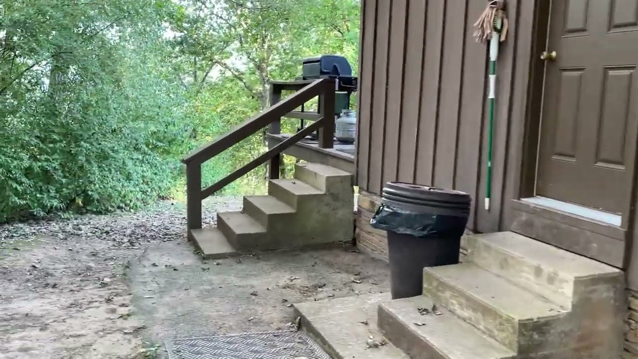 Cabin at bluestone state park West Virginia
