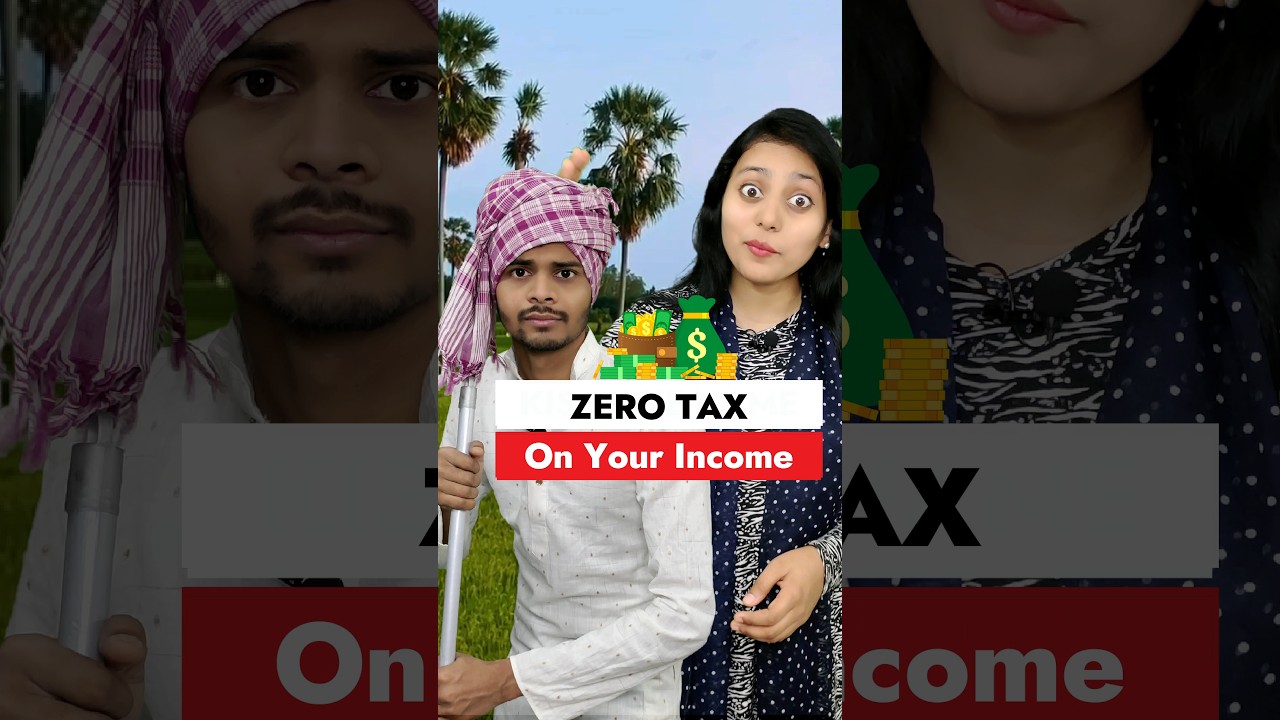 ❌ Zero Tax On Crores Income 💰  #shorts