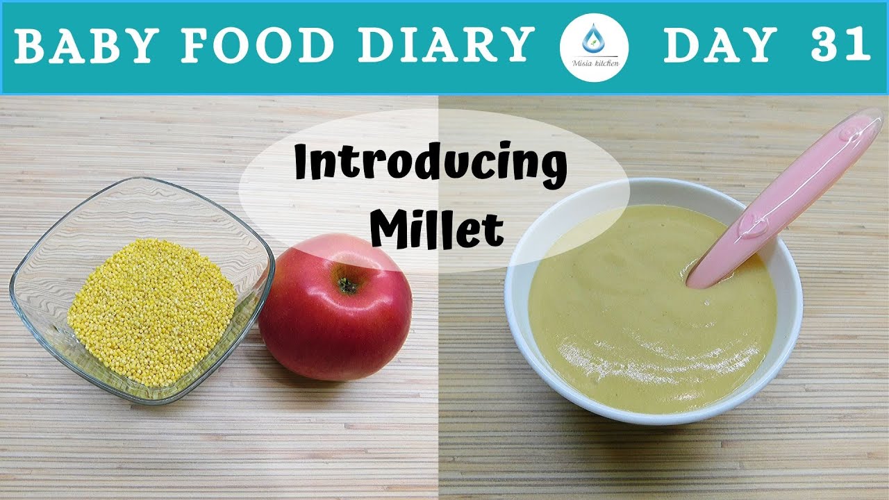Baby Food | Baby Food Diary | Day 31 | Millet Baby Food Recipe | 6+ Months Baby | Proso Millet