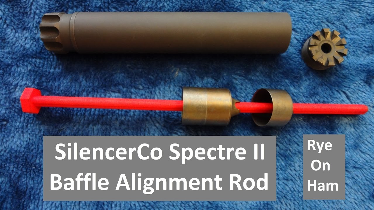 SilencerCo Spectre II Baffle Alignment Rod