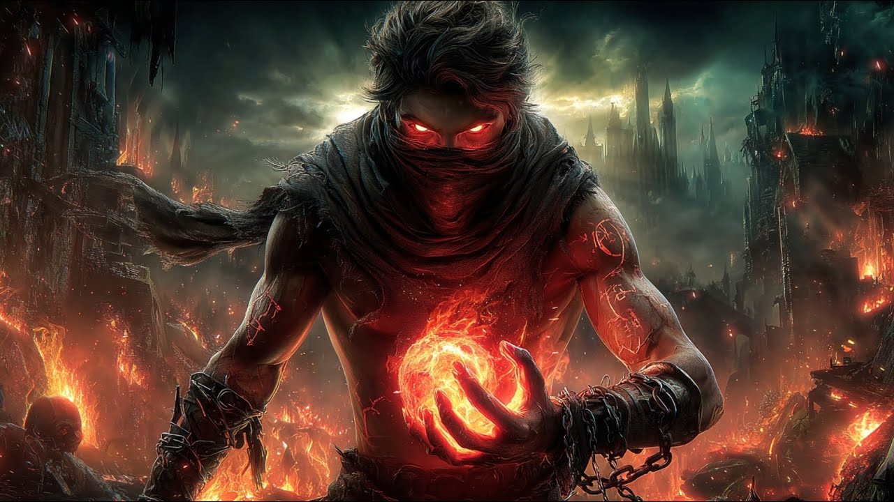 Echo Harper – Fire Mage | Dark Fantasy Rock