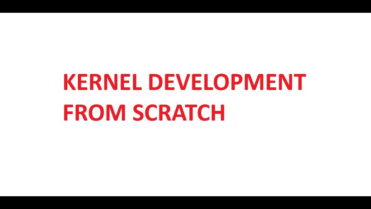 Kernel Development From Scratch - Building a GUI system
