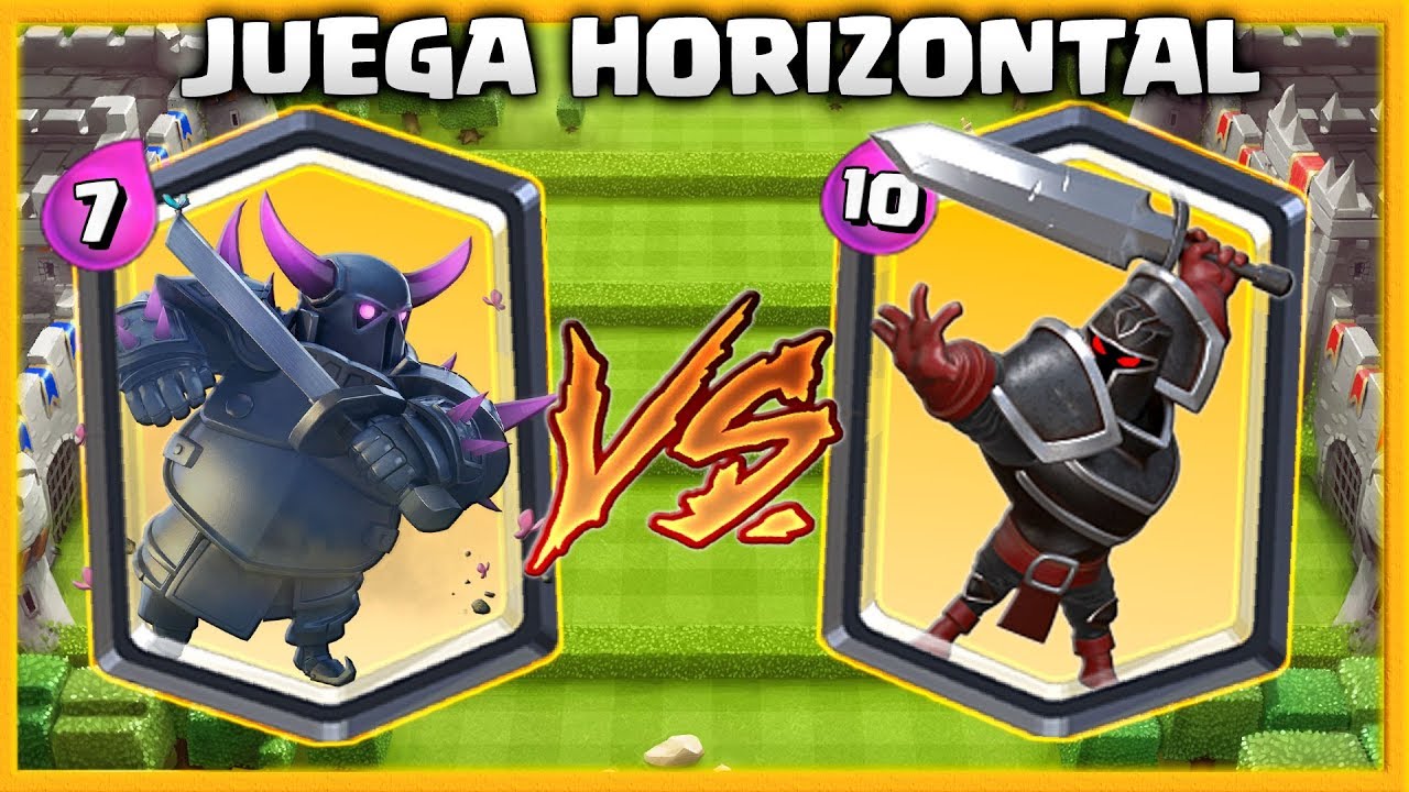 ¿¡ SE PUEDE JUGAR EN HORIZONTAL al CLASH ROYALE !? NUEVO JUEGO CASTLE CRUSH