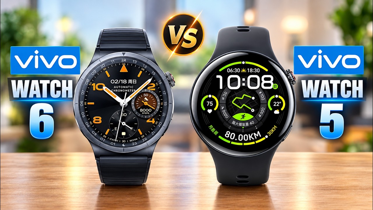 Vivo Watch 6 vs Watch 5 &ndash; New vs Old!
