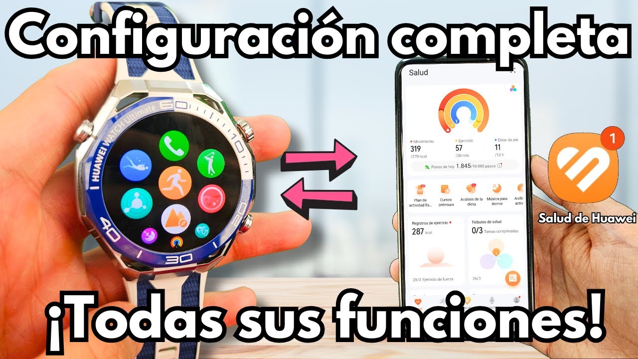 Huawei Watch Ultimate 2 👉 ¡Guía COMPLETA de Configuración y TODAS sus Funciones!
