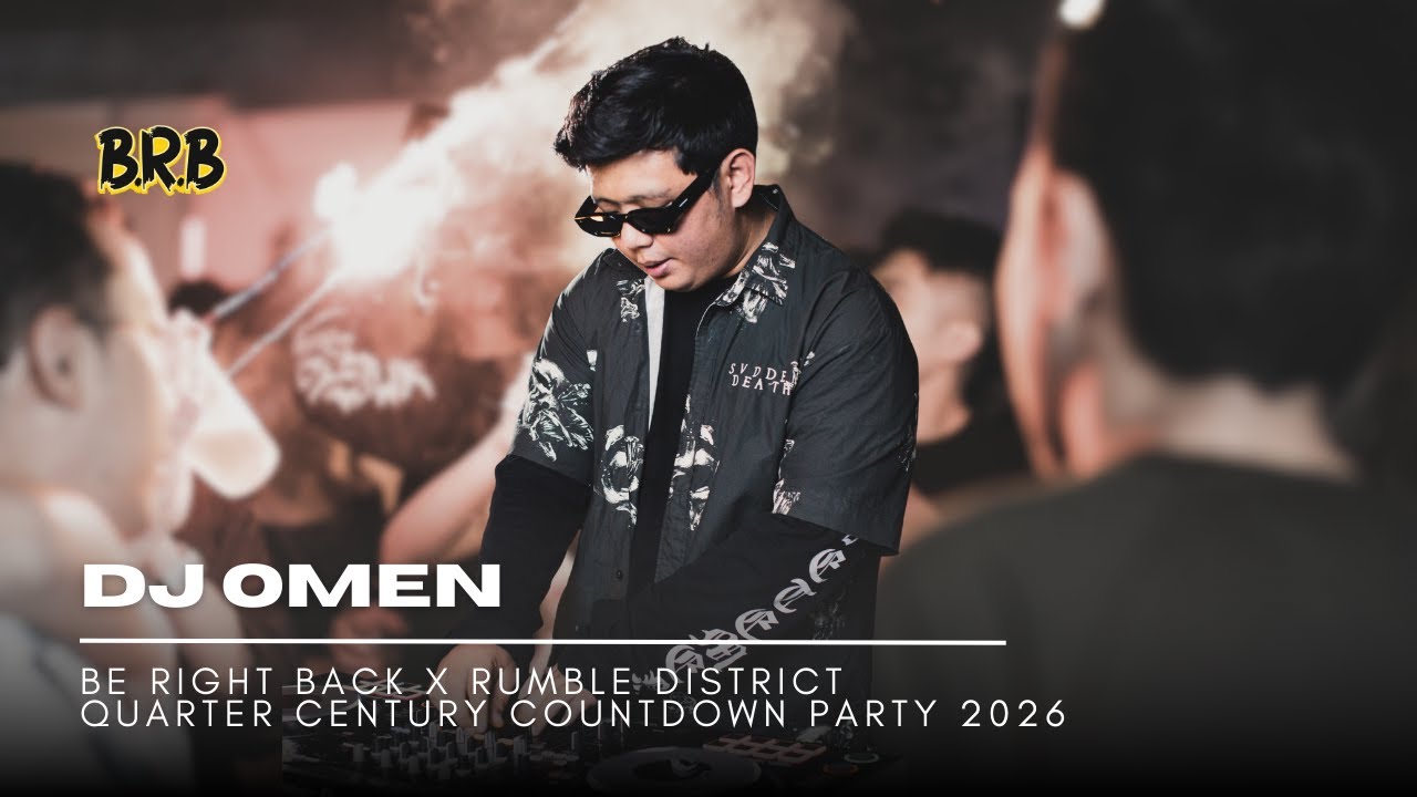 BRB x RD - Quarter Century Countdown Party 2026 - Featuring DJ Omen