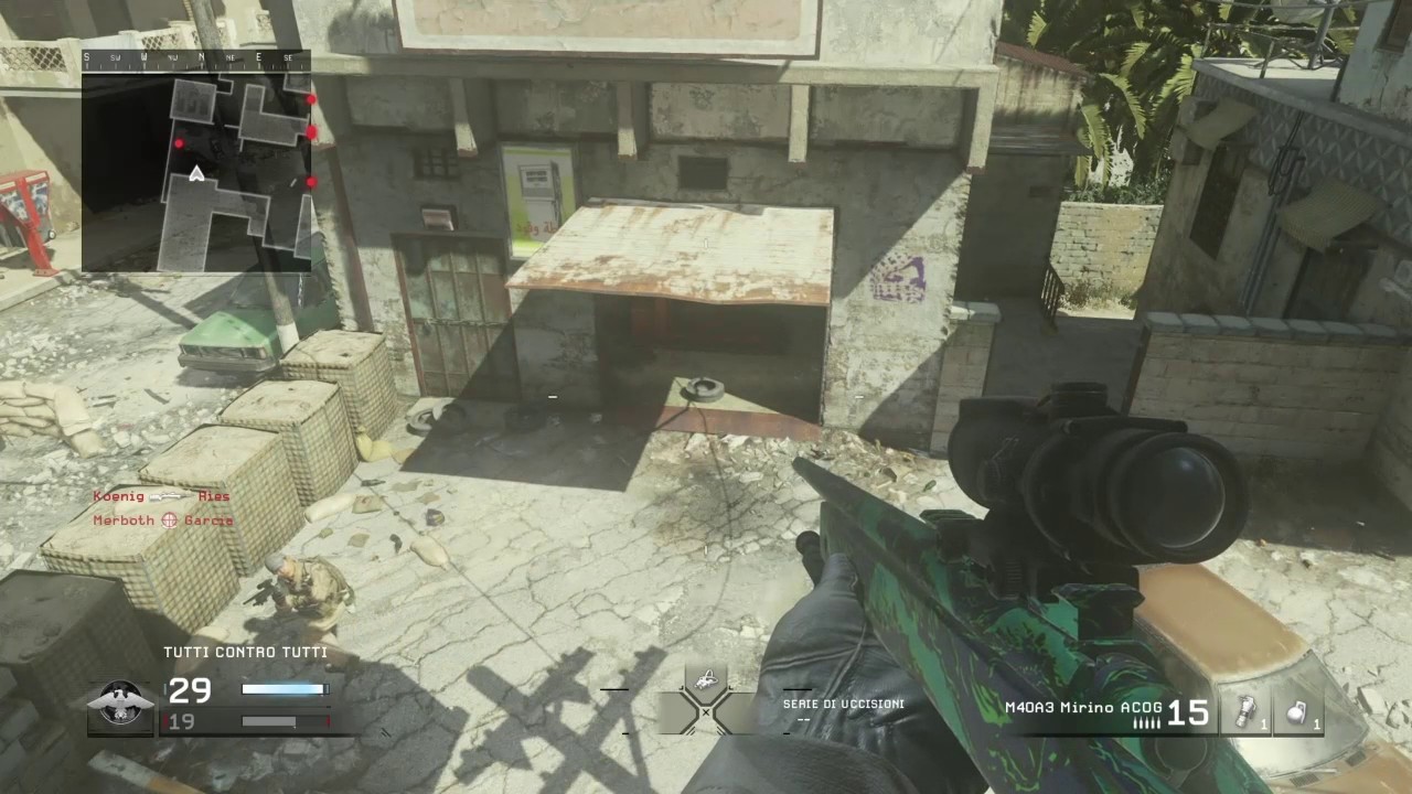 FIRST GLIDE EVER ON MWR [720 M40A3]!! -  (JOINED RED RESERVE!!) Insane Trickshot!