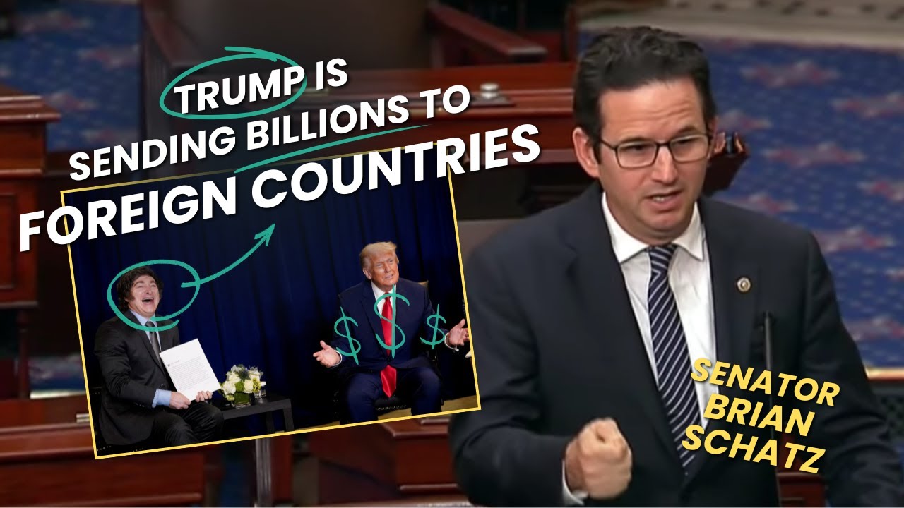 Schatz: Trump Has Billions To Bail Out Argentina, Nothing for Americans Whose Costs Are Spiking