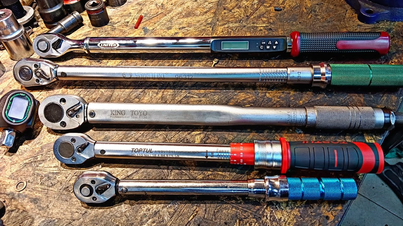 Toptul/United Tools/SATA/King Toyo torque wrench... Digital atau mekanikal pilihan anda?
