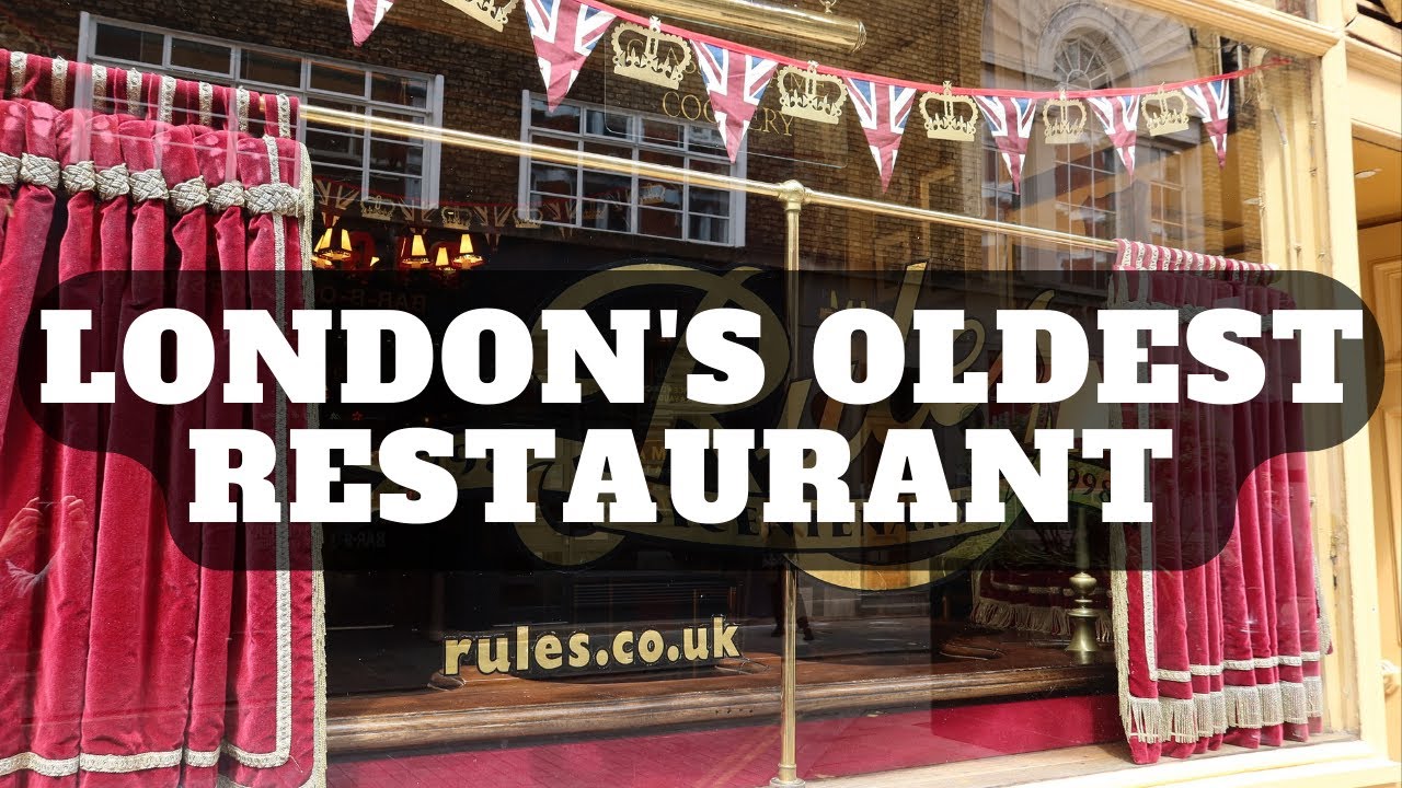The Oldest Restaurant in London