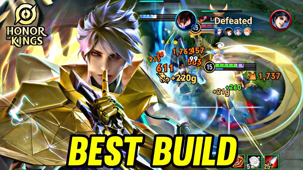 HOK : LAM GAMEPLAY | BEST BUILD - HONOR OF KINGS