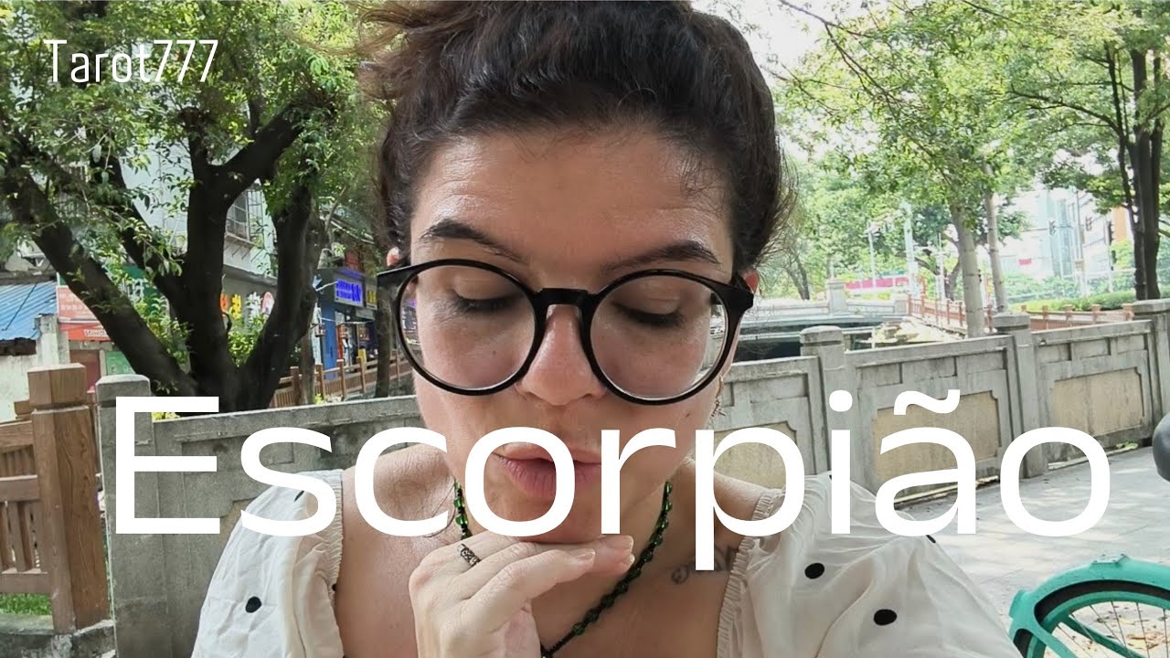 ° Escorpião // senta e respira, o que é para ser teu vai te encontrar 