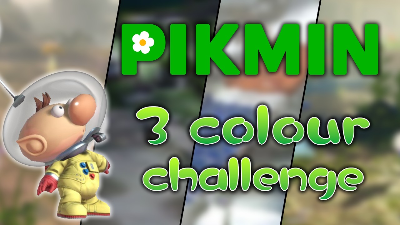 How Quickly Can You Get Red, Yellow and Blue in Each Pikmin Game?