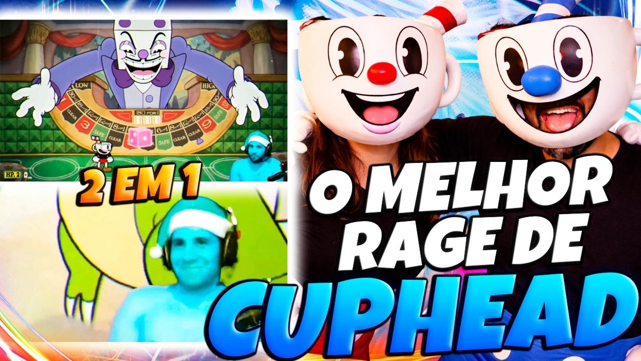 SMZINHO PERDEU TUDO COM RAGE NO CUPHEAD | GAMES COMEDY.R | Family Reacts