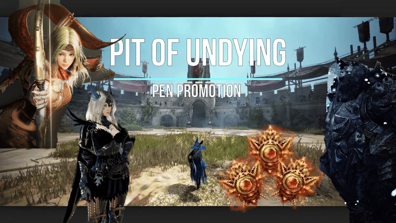 BDO - Pit of Undying PEN Promotion - Shai - Ascendra / Duran / Solaria / Kyrill - Boss Strategies