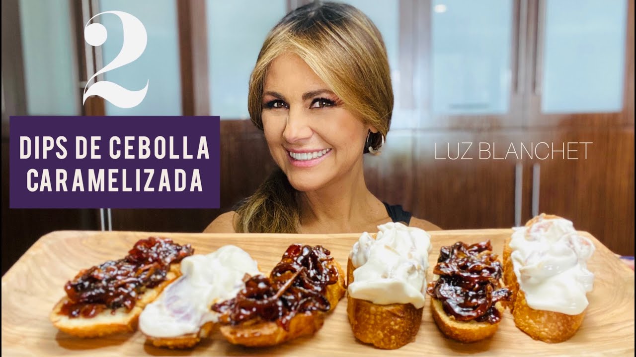 2 DIPS DE CEBOLLA CARAMELIZADA