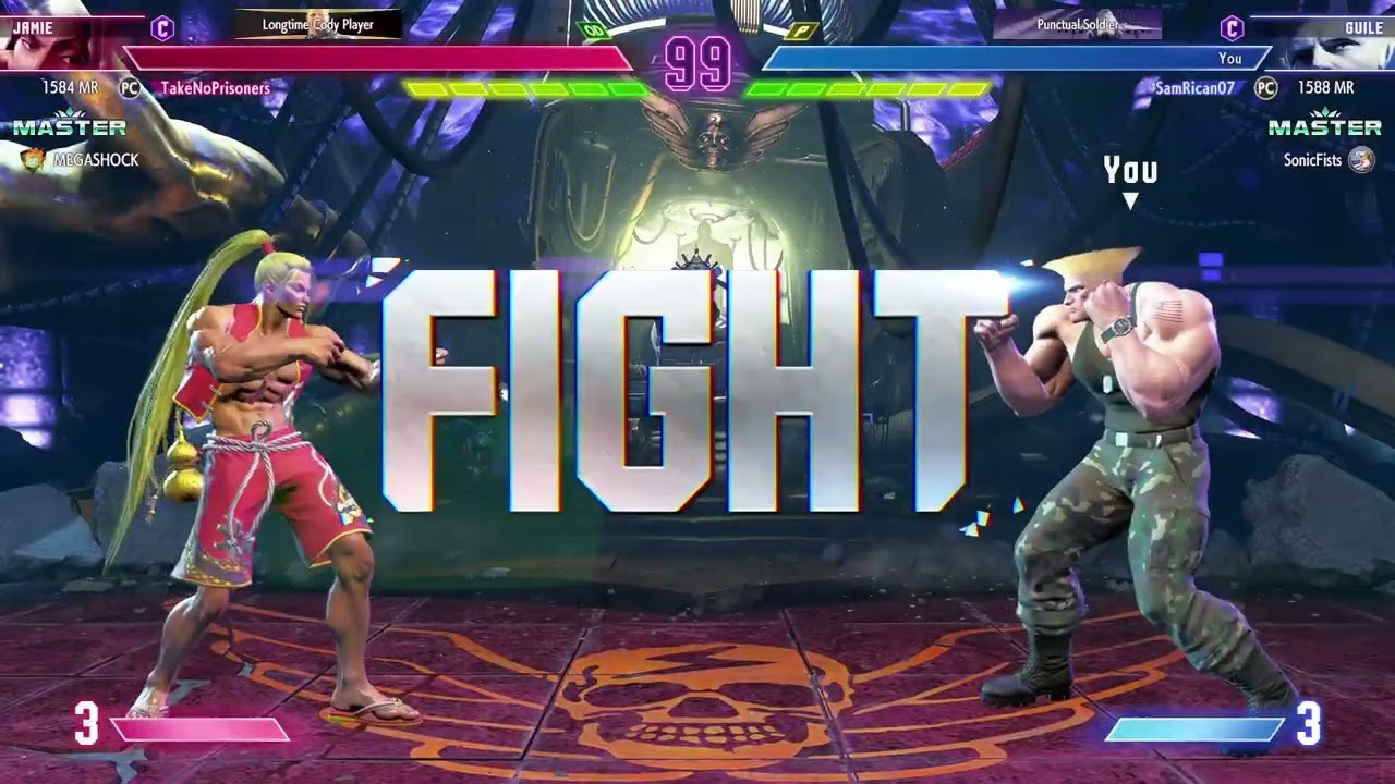 Me (Guile) vs TakeNoPrisoners (Jaime) #guile #streetfighter #streetfighter6