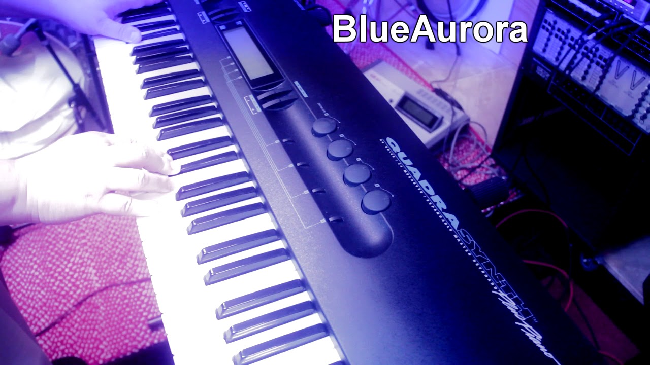 A few succulent Alesis QuadraSynth Plus pads