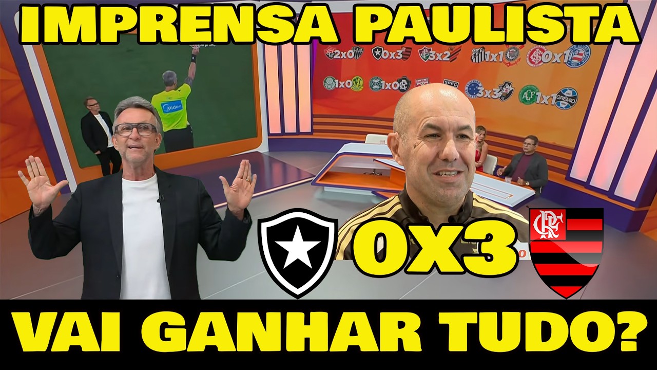 FLAMENGO ESTÁ MUITO FORTE! E COM LEONARDO JARDIM VAI... OLHA O QUE ELES FALARAM...