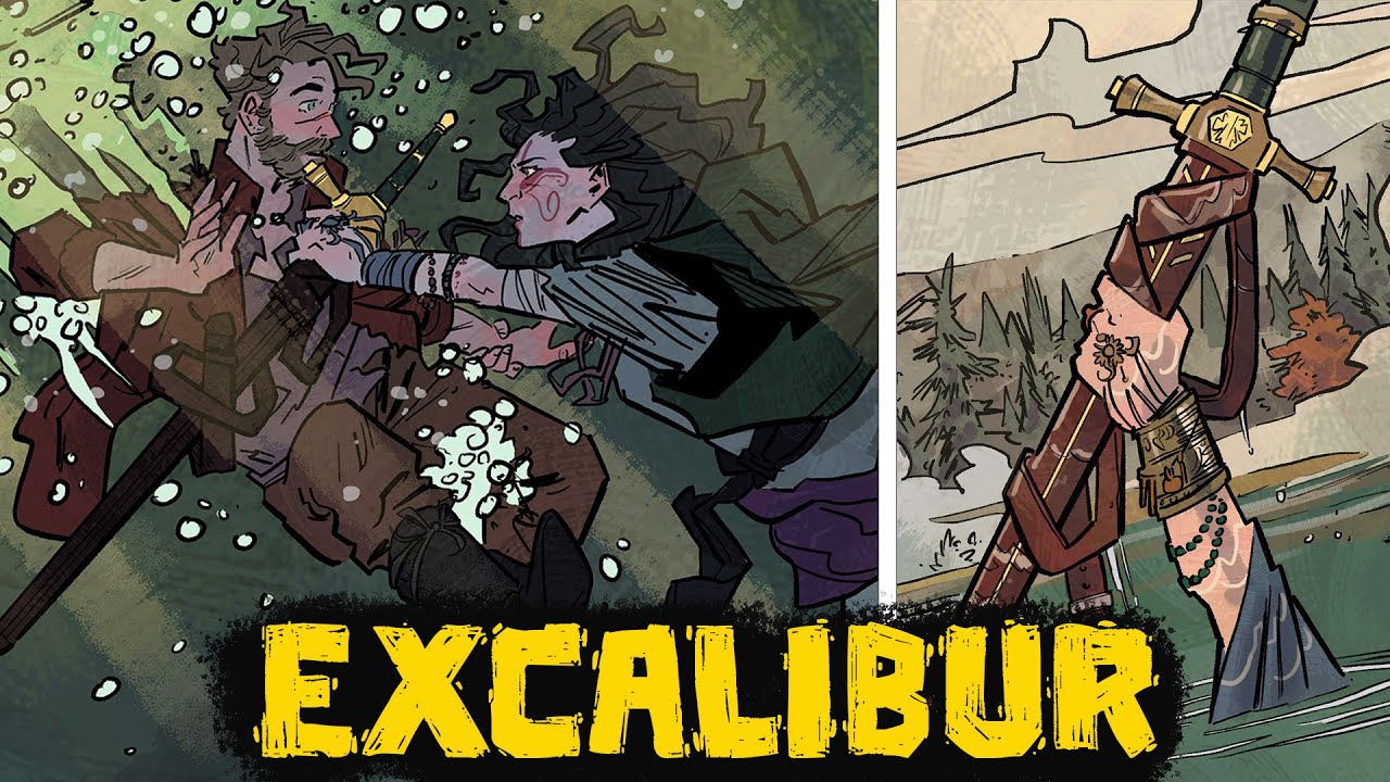 Excalibur: Come Re Artù ha Ottenuto la sua Magnifica Spada - Legends of Camelot - Storia e Mitologia
