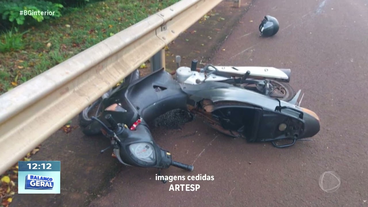Rodovia em Barra Bonita: motociclista de 46 anos morreu em acidente