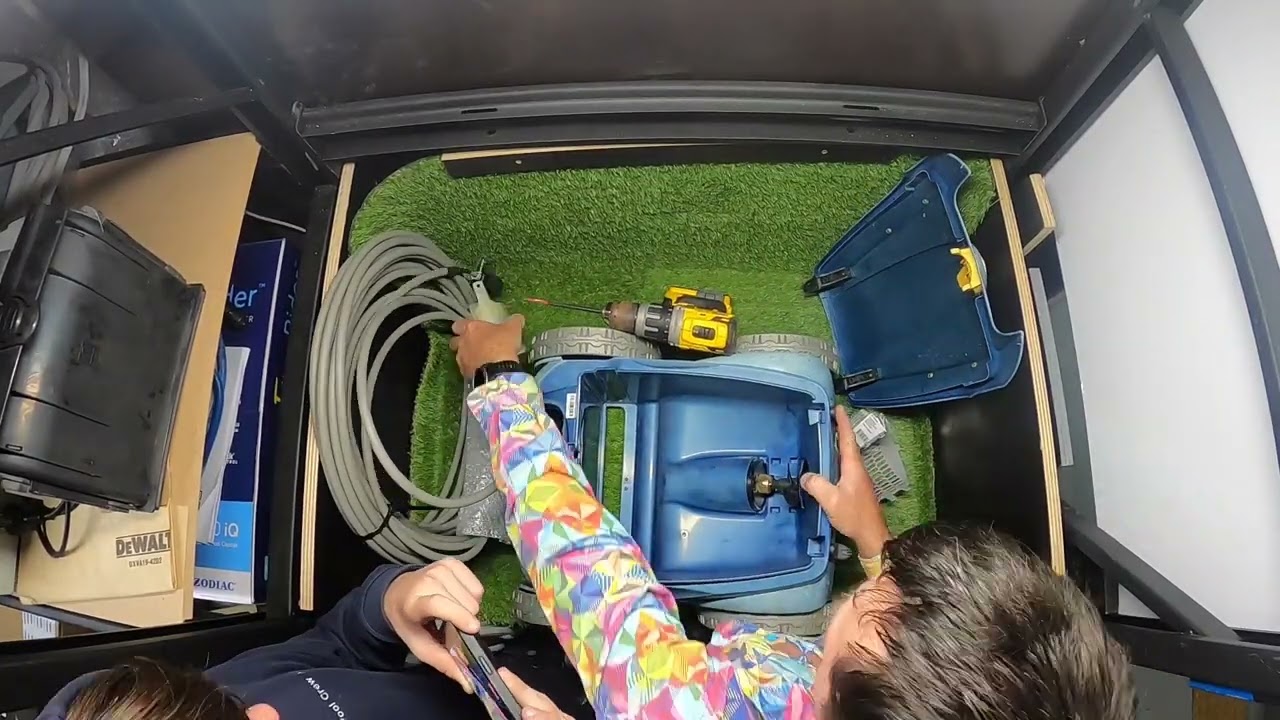#teardown Repair Zodiac VX55 4WD Robotic Pool Cleaner