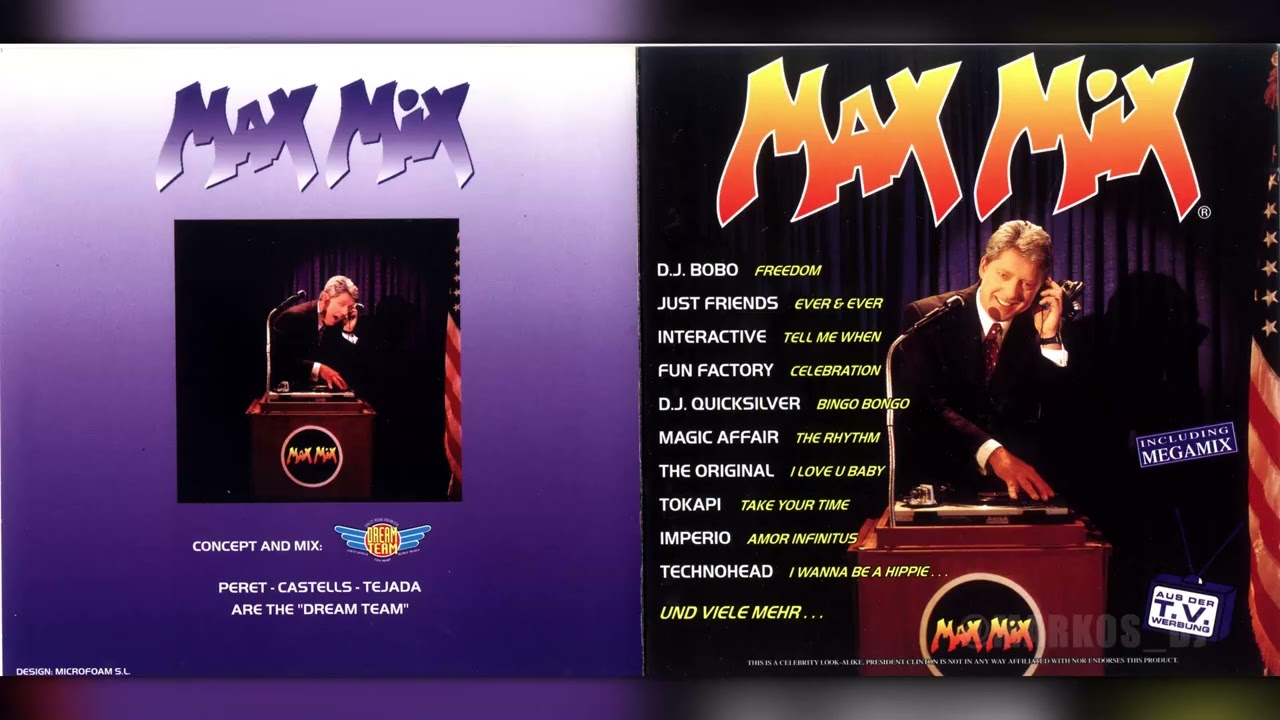 VA / Max Mix 1995 Germany, Max Music Records GmbH / MDJVE