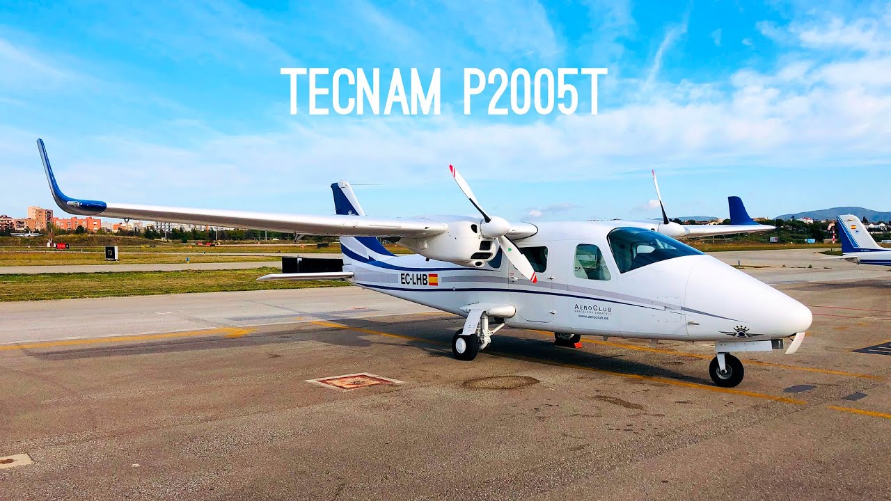 VFR Flight from San Sebasti&aacute;n to Sabadell - Tecnam P200T