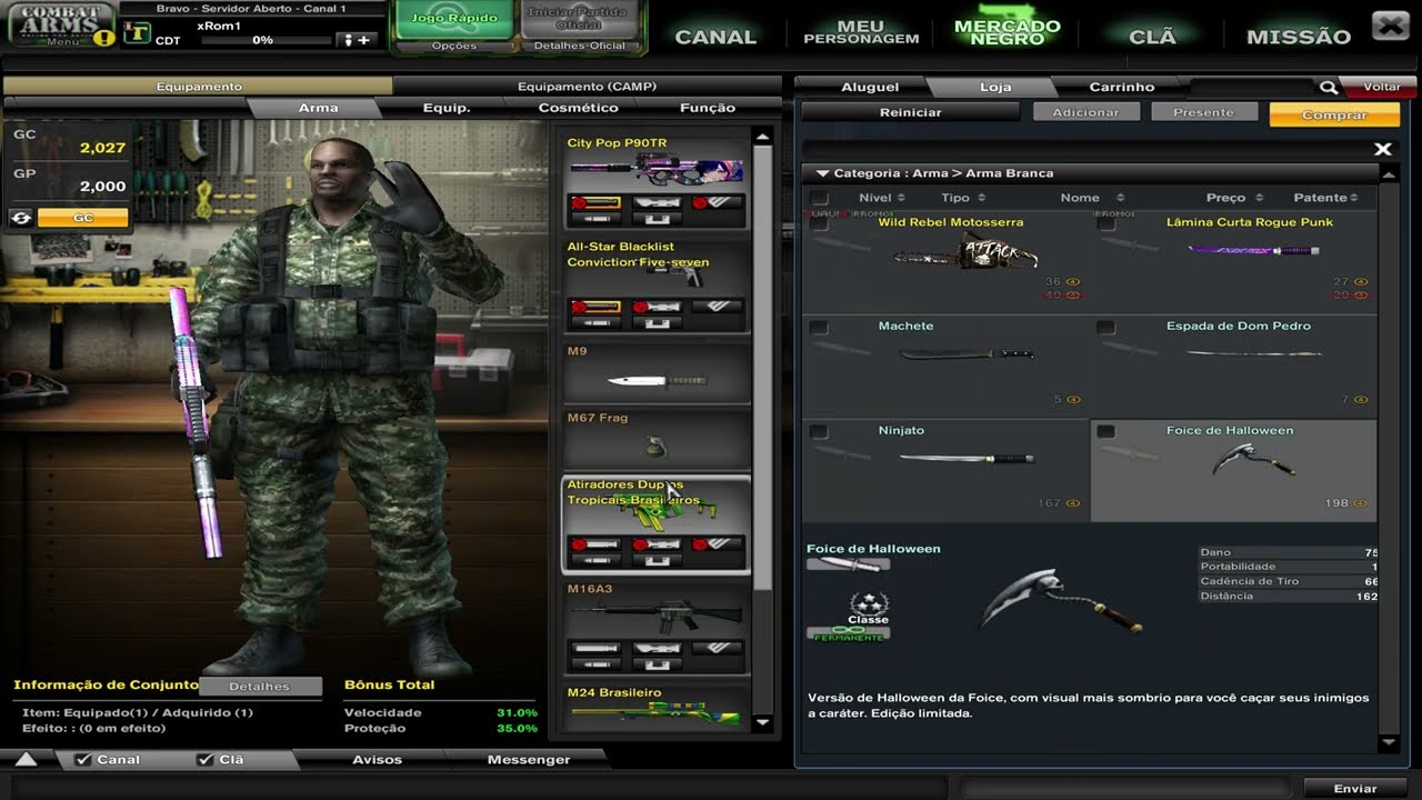 6.500 GC Spending - CombatArms : Brazil