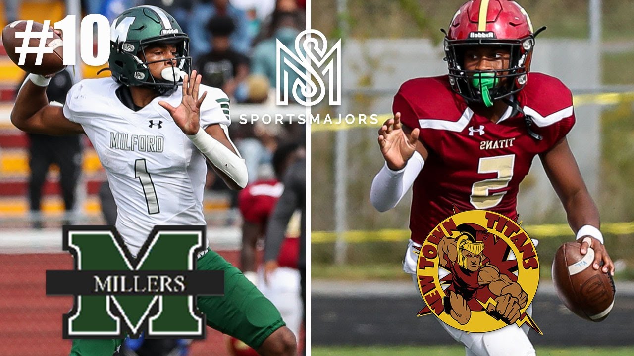 Baltimore Area High School Football: 🔥#10 Milford Mill Academy (MD) vs New Town HS (MD)🔥 2021