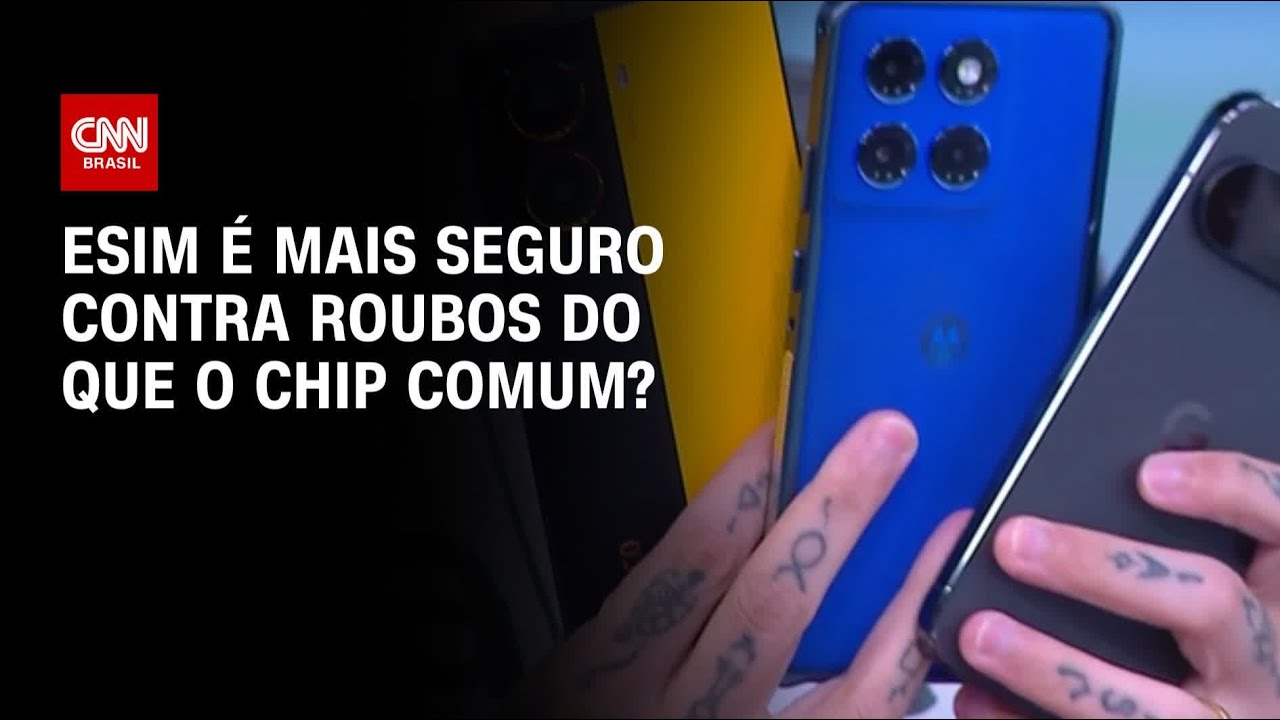 CNN Tech: Entenda a diferença entre o eSIM e o chip comum | LIVE CNN