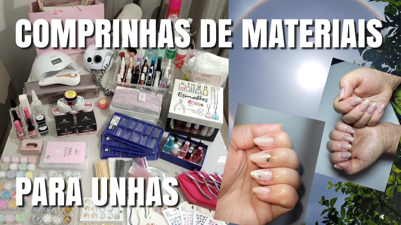 MONTANDO MEU ESPAÇO DE NAIL DESIGNER EM CASA | AMEI MINHAS COMPRINHAS