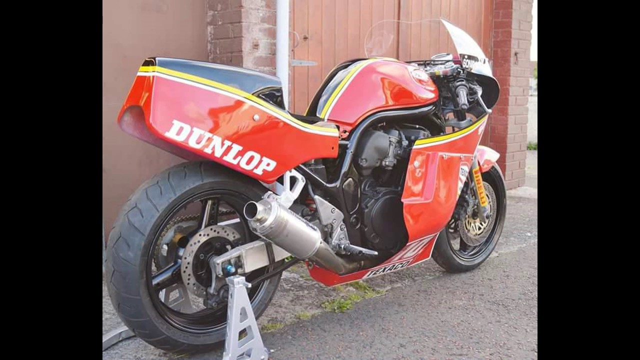 1200cc SUZUKI BANDIT CONVERTED TO XR69 RACE REPLICA