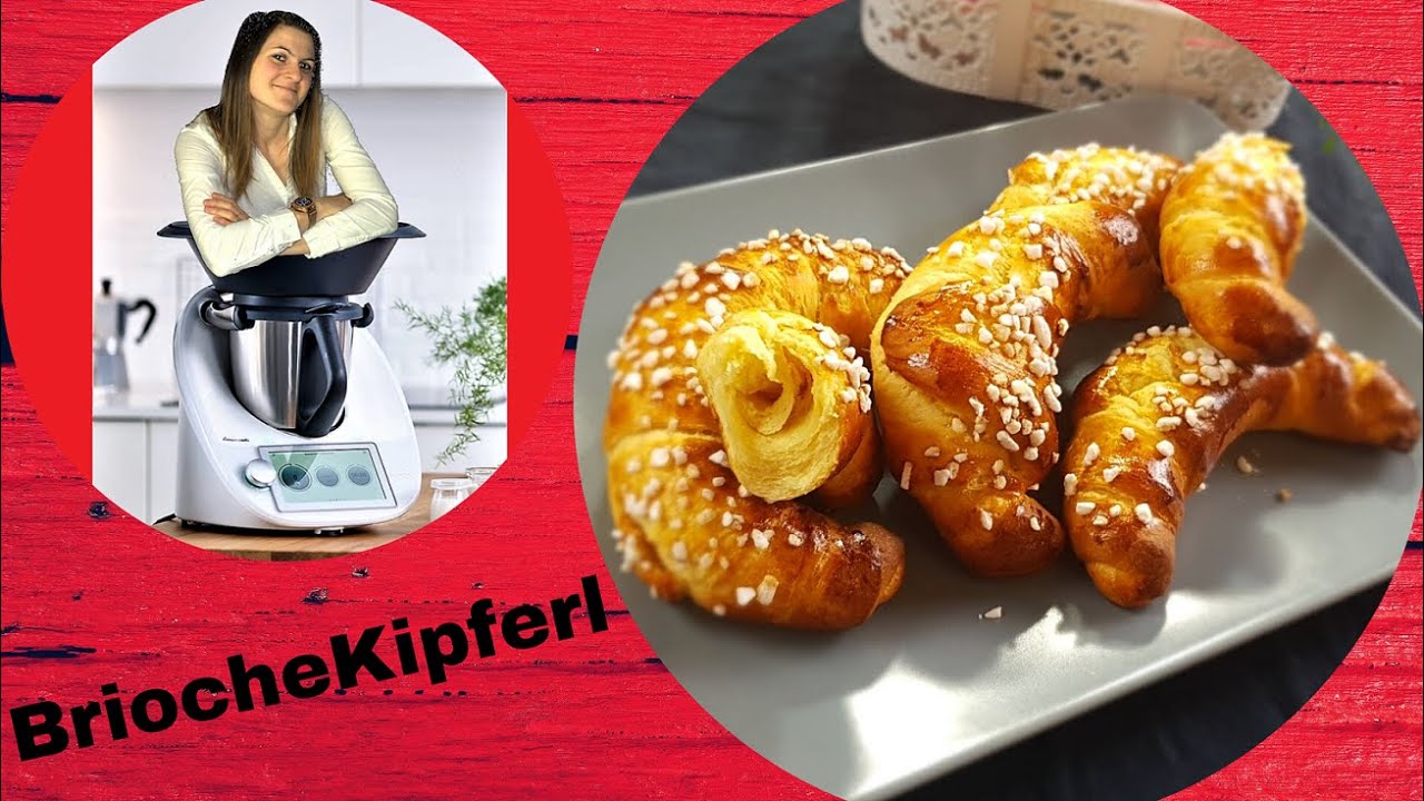 Süße Briochekipferl mit dem Thermomix | zum Frühstück oder zum Kaffee? | ThermoMixenmitClaudia