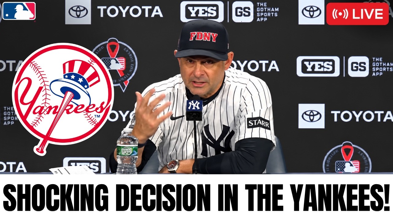 YANKEES MAKE SHOCKING DECISION AFTER TOUGH LOSS TO ARIZONA! IT&rsquo;S OFFICIAL! YANKEES NEWS