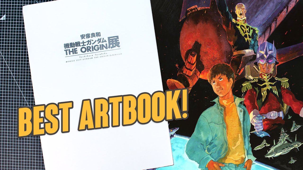 Mobile Suit Gundam: The Origin - Yoshikazu Yasuhiko Art Book Review!