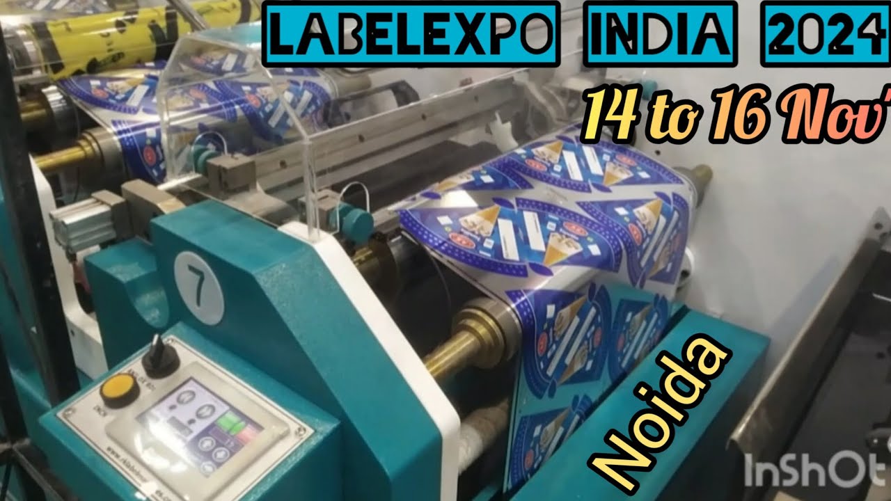 Ek machine all kam || Label print demo || LabelExpo India 2024 || Noida