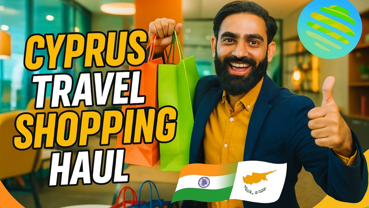 Cyprus के लिए India से क्या-क्या खरीदें?| Travel Haul Video”Shopping in India Before Flying Out ✈️🛍️
