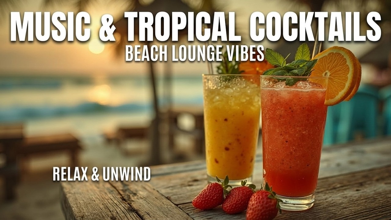 Tropical Cocktails Beach Lounge - Дип-хаус и чилл-хаус микс для заката 2026