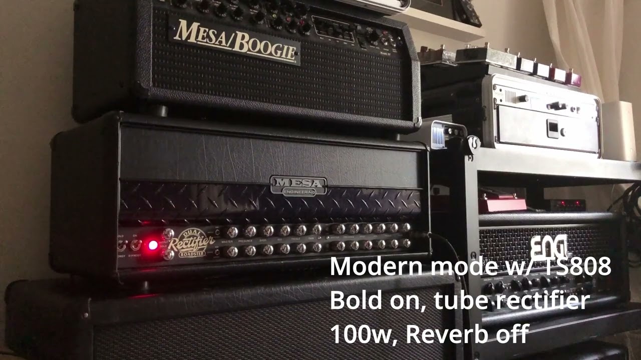 Mesa Boogie Roadster Playthrough