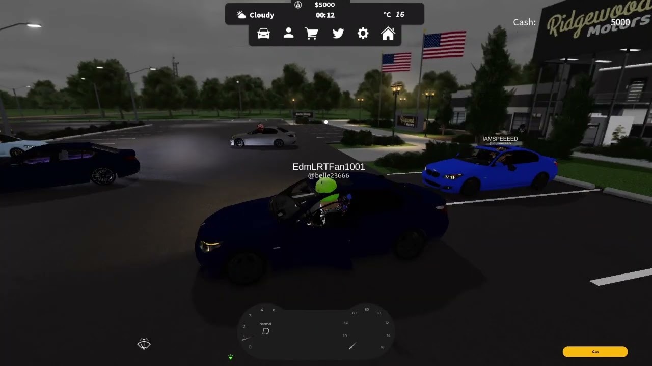 (A NEW HIT CAR GAME?) Ridgewood, WI Roblox | XO Drive Nights