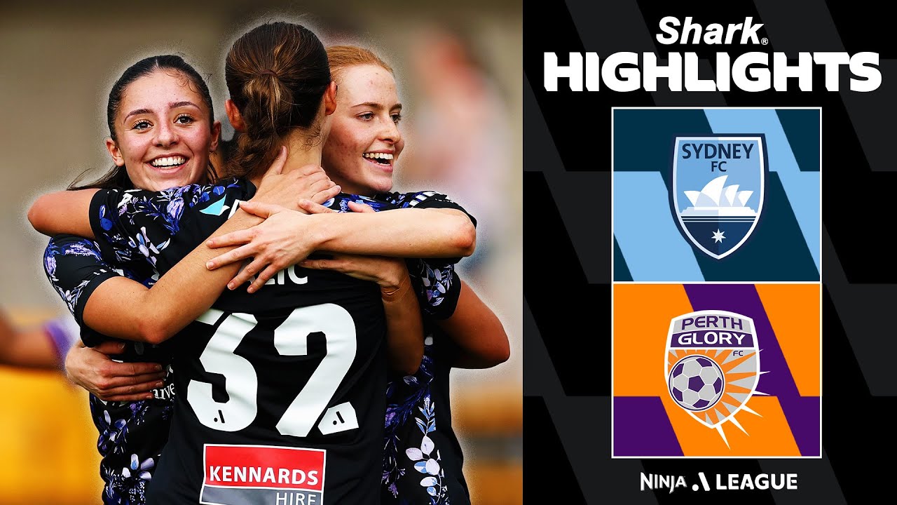 Sydney FC v Perth Glory | SHARK HIGHLIGHTS | Ninja A-League 2025-26 | Round 03