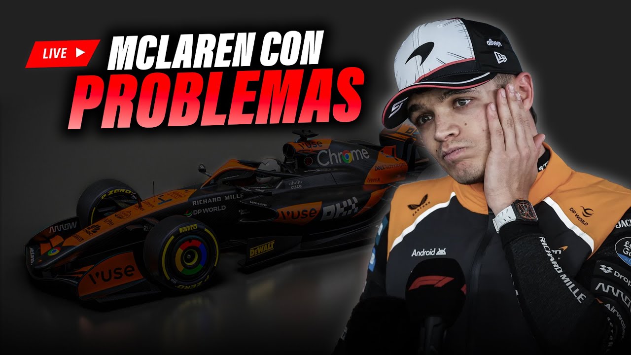 🔴 EN VIVO | ¿Por qué McLaren NO PROBARÁ su auto el primer día en Barcelona?