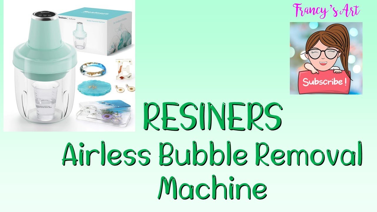RESINERS Airless Bubble Removal Machine