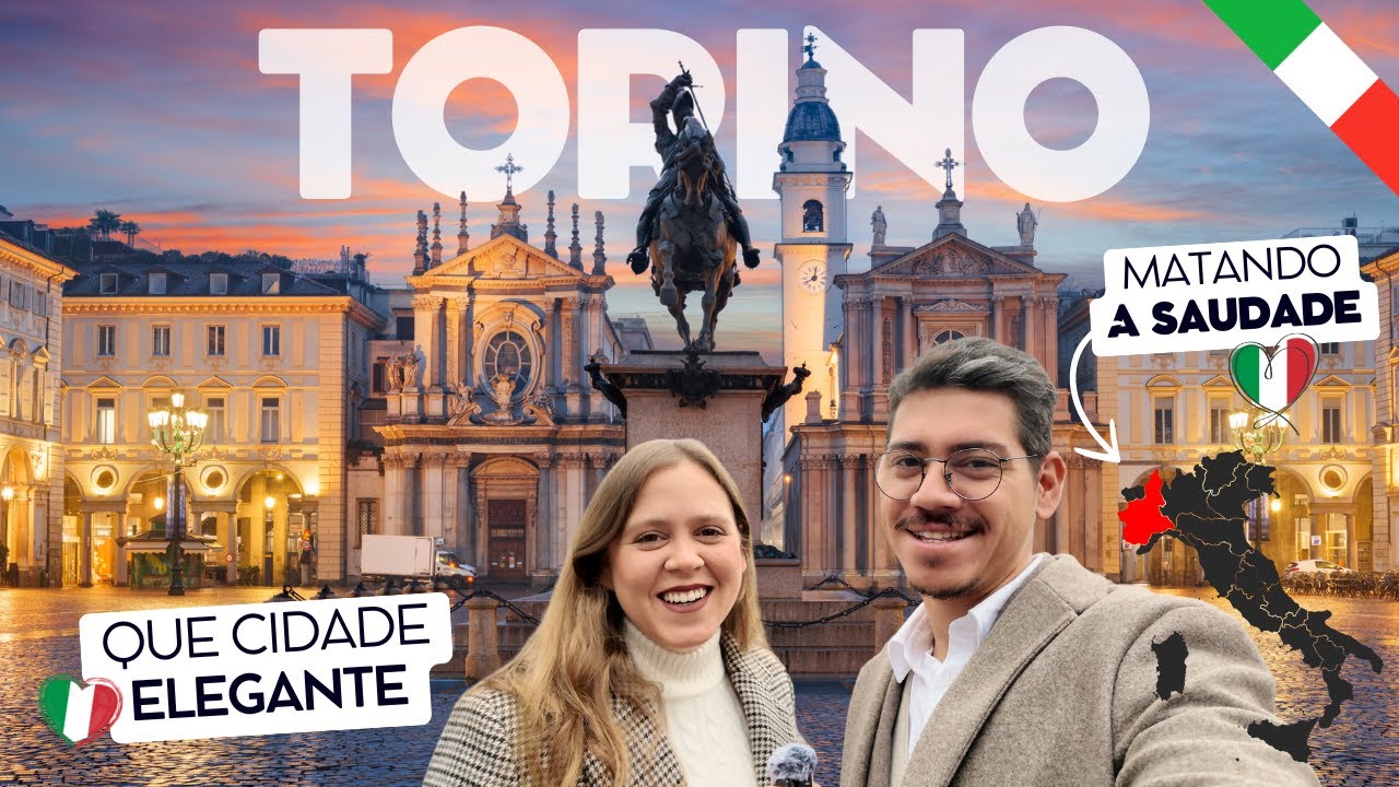 Uma das cidades mais elegantes da Itália! Andando pelas ruas de Torino (Turim)