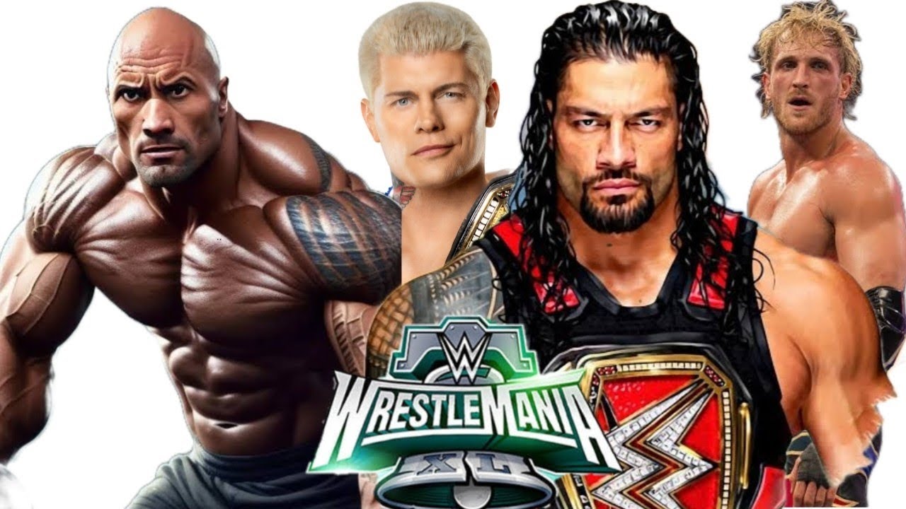 THE ROCK & CODY RHODES VS ROMAN REIGNS & LOGAN PAUL Who Will Won  Dream match ?🏆 Wwe 2K25 📱 adition 