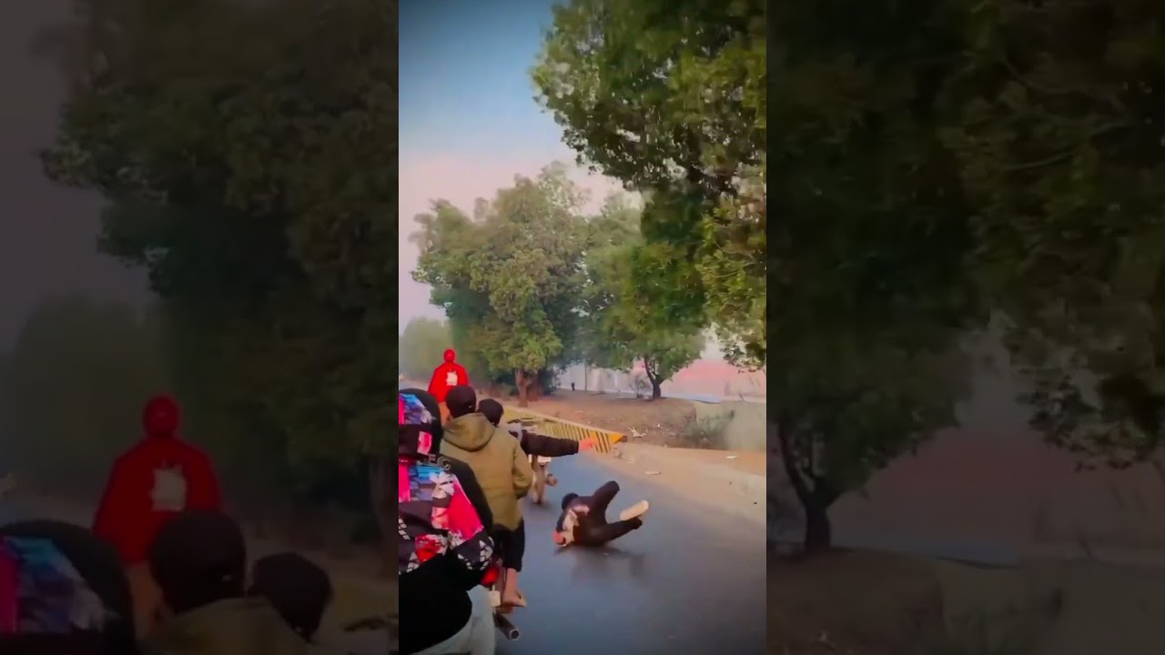 One Wheeling  Accident Honda 125 🥹 #shahnawaz46 #wheelingking
