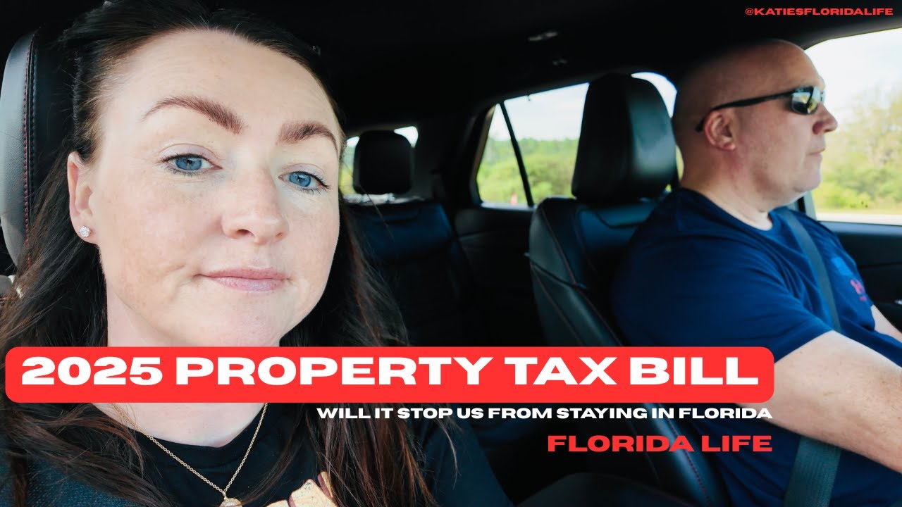 We got the 2025 PROPERTY TAX BILL | Florida Life | Cost of owning a home in Florida!